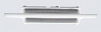 Chevrolet Suburban Street Scene Paintable Custom Grille Shell with Satin Aluminum Grille - 950-77550