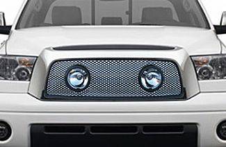 Toyota Tundra Street Scene Grille Shell with Lights Package - Satin Aluminum - 950-77570