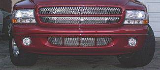 Dodge Dakota Street Scene Paintable Custom Grille Shell with Chrome Speed Grille - 950-78520