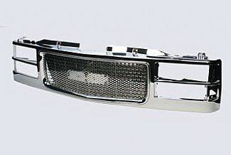 GMC CK Truck Street Scene Chrome Grille Shell with Chrome Speed Grille - 950-78565