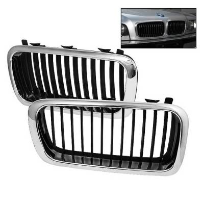 BMW 7 Series Spyder Front Grille - Chrome - GRI-CH-BE3895-C