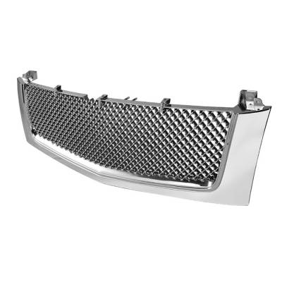 Cadillac Escalade Spyder Front Grille - Chrome - GRI-SP-CADES02-C