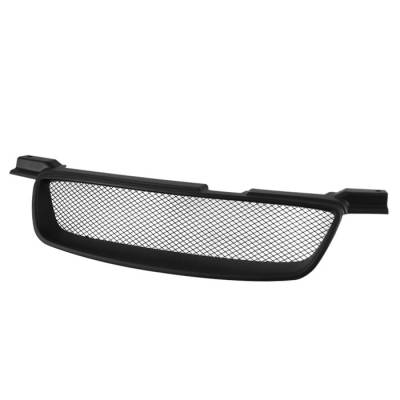 Nissan Sentra Spyder Front Grille - Black - GRI-SP-NS00-BK