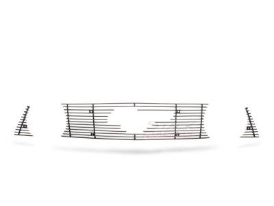 Ford Mustang Stack Racing Billet Grille - GRL-10-GT-UPC-BLK