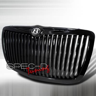 Chrysler 300 Spec-D Vertical Grille - Black - HG-300C05JMVT