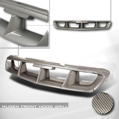 Honda Civic Spec-D Mugen Style Front Hood Grille - HG-CV96CFMU