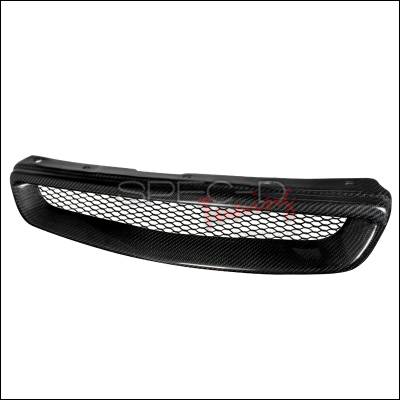 Honda Civic Spec-D Type R Style Front Hood Grille - HG-CV96CFTR-SD