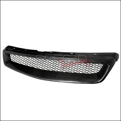 Honda Civic Spec-D Type R Style Front Hood Grille - HG-CV99CFTR-SD