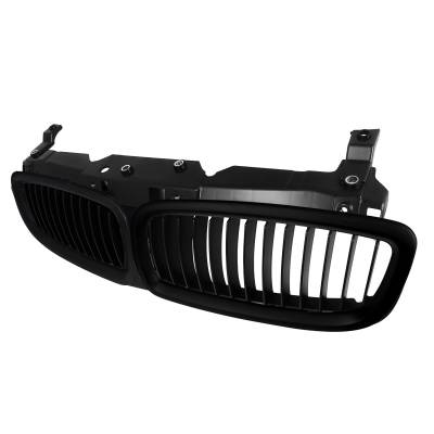 BMW 7 Series Spec-D Front Grille - Black - HG-E6502BB