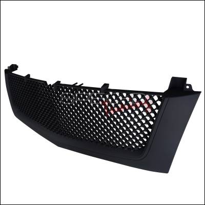 Cadillac Escalade Spec-D Front Grille Matte - Black - HG-ECLD02BB-RS