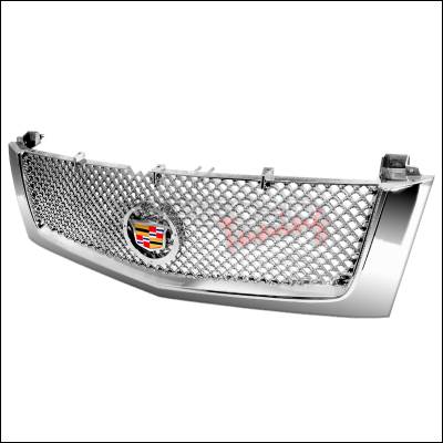 Cadillac Escalade Spec-D Mesh Grille - Chrome - HG-ECLD02C-RS