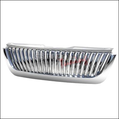 Ford Explorer Spec-D Vertical Grille - Chrome - HG-EPOR02CVT