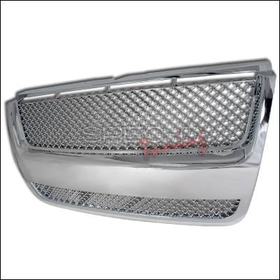 Ford Explorer Spec-D Front Grille - Chrome - HG-EPOR07STC