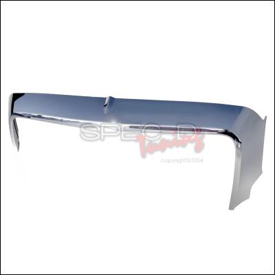 Chrysler 300 Spec-D Hood Mustache - Chrome - HGT-300C05-JZ