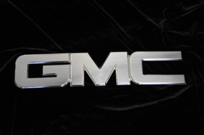 GMC Sierra T-Rex Billet GMC Emblem - Polished - 19205