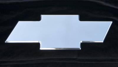 Chevrolet Avalanche T-Rex Billet Bowtie - Rear - Plain - Polished - 19054