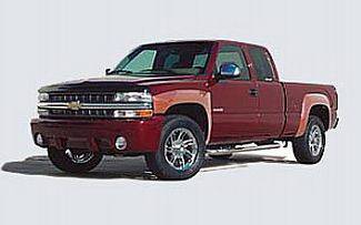 Chevrolet Silverado Street Scene Box Style Fender Flares - Urethane - 950-57200