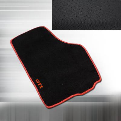 Volkswagen Golf Spec-D Floor Mat with Logo - MAT-GLF05-GTI