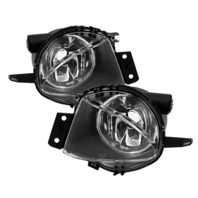 BMW 3 Series Spyder Fog Lights - Black - FL-CH-BE9006-BK