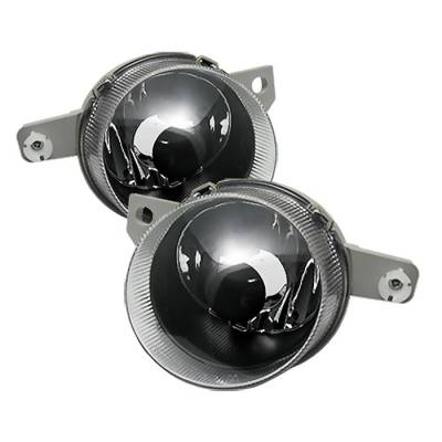 Honda Del Sol Spyder Fog Lights - No Switch - Black - FL-CL-HD93-BK