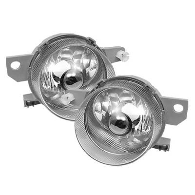 Honda Del Sol Spyder Fog Lights - No Switch - Chrome - FL-CL-HD93-C