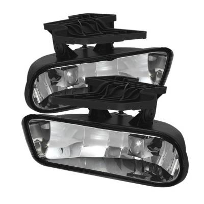 Chevrolet Silverado Spyder Fog Lights - No Switch - Clear - FL-CS99-C