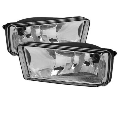 Chevrolet Avalanche Spyder OEM Fog Lights - No Switch - Clear - FL-CSIL07-C