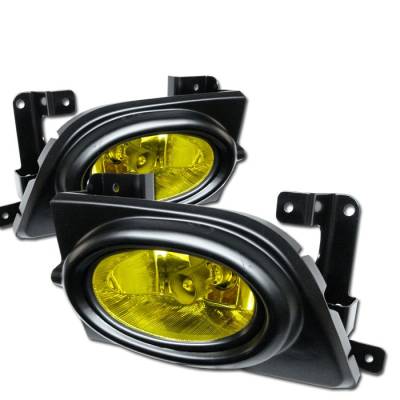 Honda Civic 4DR Spyder OEM Fog Lights - Yellow - FL-HC06-4D-Y