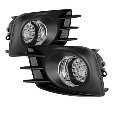 Scion tC Spyder LED Fog Lights - Clear - FL-LED-STC2011-C