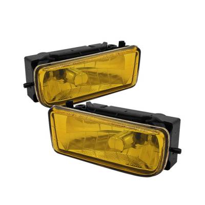 BMW 3 Series 2DR Spyder Euro Fog Lights - No Switch - Yellow - FL-LH-BE36-Y