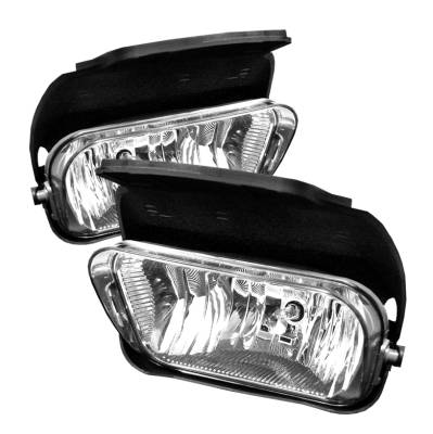 Chevrolet Avalanche Spyder Fog Lights - No Switch - Clear - FL-OEM-CS03-C