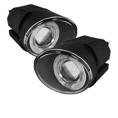 Nissan Maxima Spyder Projector Fog Lights - Clear - FL-P-NM00-HL