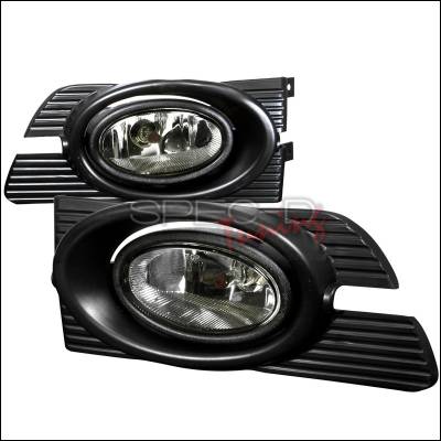 Honda Accord 4DR Spec-D OEM Fog Lights Smoke - LF-ACD014GOEM-WJ