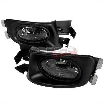 Honda Accord 4DR Spec-D OEM Fog Lights Smoke - LF-ACD034GOEM-WJ