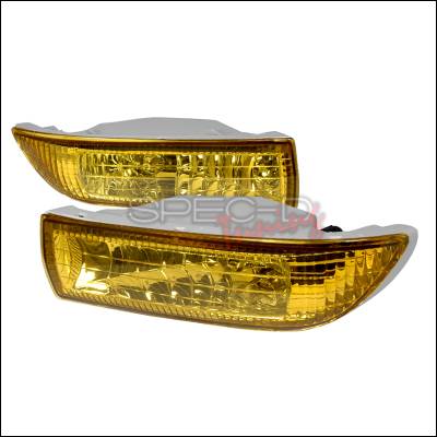 Toyota Corolla Spec-D OEM Fog Lights - Yellow - LF-COR03AMOEM