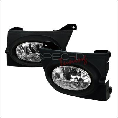 Honda Civic 4DR Spec-D OEM Fog Lights - Clear - LF-CV064OEM