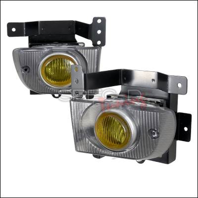 Honda Civic HB Spec-D OEM Fog Lights - Yellow - LF-CV924AMOEM