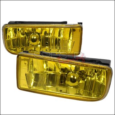 BMW 3 Series Spec-D Crystal Fog Lights - Yellow - LF-E3692AM