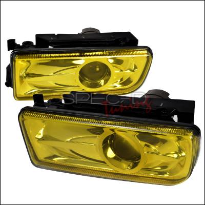 BMW 3 Series Spec-D Projector Fog Lights - Yellow - LFP-E3692AM