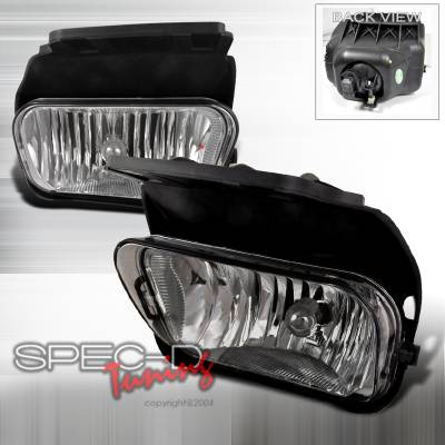 Chevrolet Silverado Spec-D Fog Lights - Clear - LF-SIV03COEM-APC