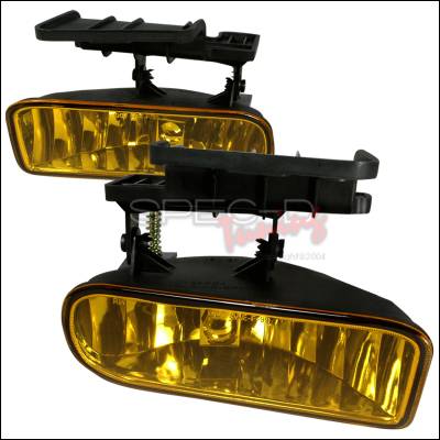 Chevrolet Silverado Spec-D OEM Fog Light - Yellow - LF-SIV99AMOEM-WJ