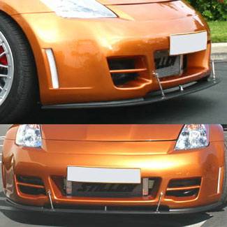 Nissan 350Z Street Scene Front Splitter for Generation 2 Bumper Cover - 950-70319