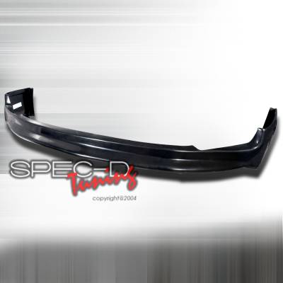 Honda Civic 2DR Spec-D Mugen Style ABS Plastic Front Lip - LPF-CV062M-ABS