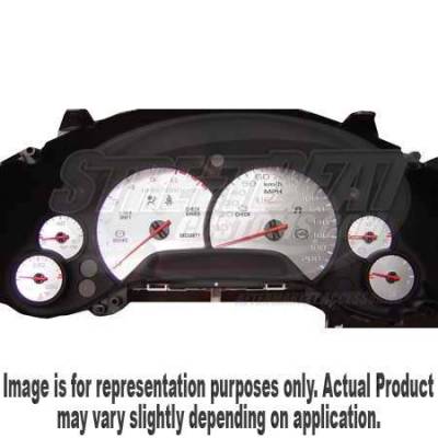 US Speedo Stainless Steel Gauge Face - CTS0501