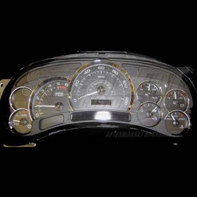 US Speedo OEM Stock Black Gauge Face - Displays 120 MPH - Transmission Temperature - PLK0401