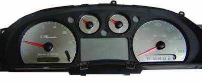 US Speedo Stainless Steel Gauge Face - Displays MPH - RAN0401