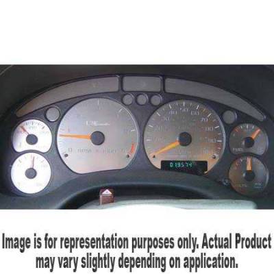 US Speedo Stainless Steel Gauge Face - Displays 6000 RPM - Column Shift - ST1000202