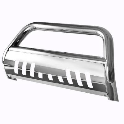 Chevrolet Blazer Spyder 3 Inch Bull Bar T-304 Stainless SteelPolished - BBR-CB-A02G0410