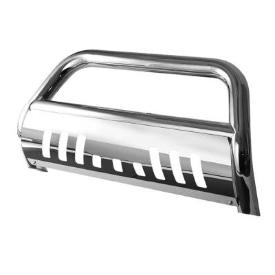 Toyota 4Runner Spyder 3 Inch Bull Bar T-304 Stainless SteelPolished - BBR-T4-A02G1009