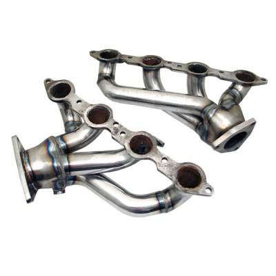 Chevrolet Camaro Spyder 4-1 Exhaust Header - Chrome - TS-HE-CCAM01-LS1-C